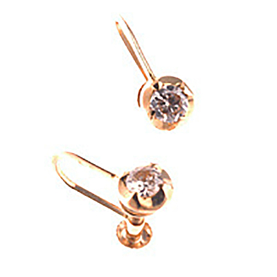 K18 Earring Diamond